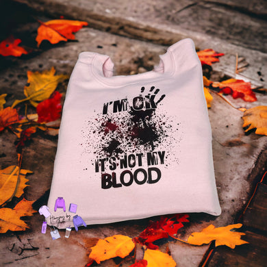 I’m ok it’s not my blood sweater