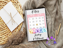 Load image into Gallery viewer, Bingo notebook