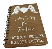 Load image into Gallery viewer, Letters to my in heaven notebook