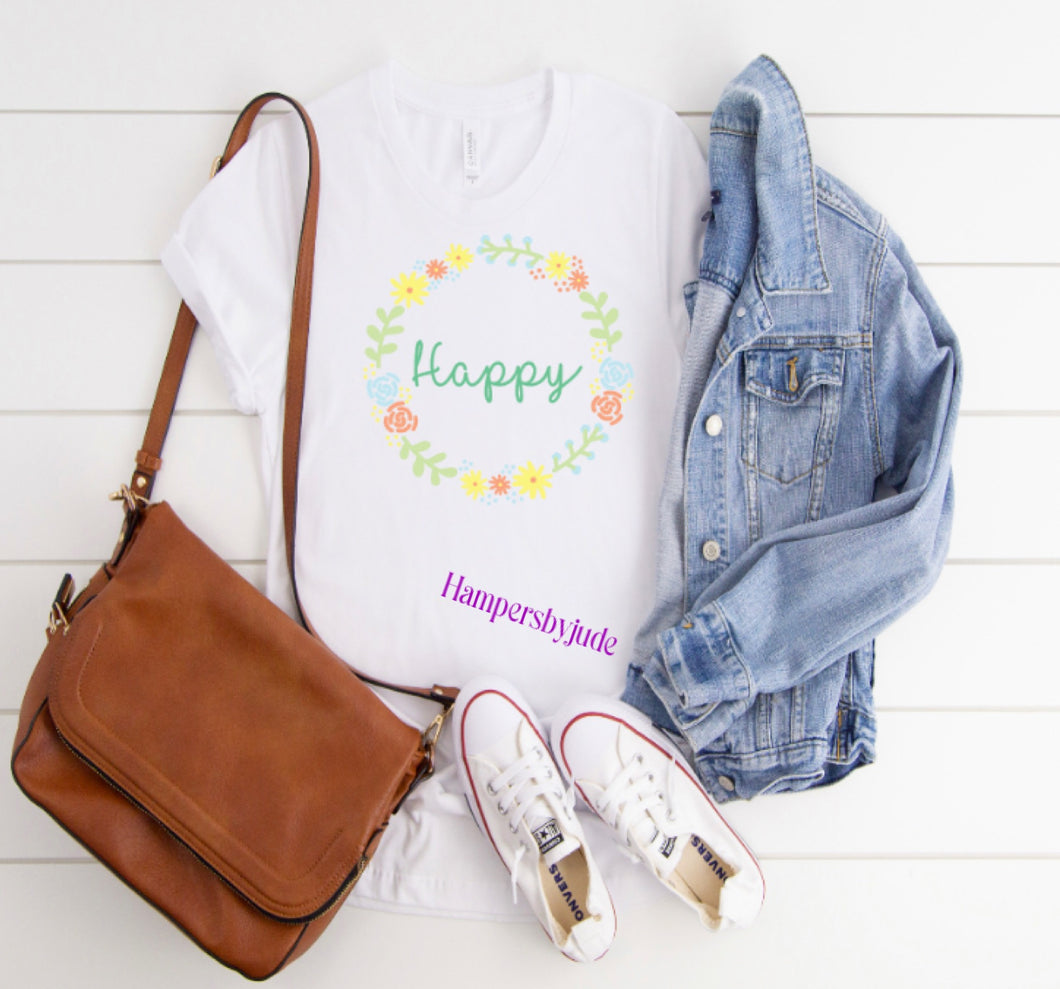 Happy tshirt