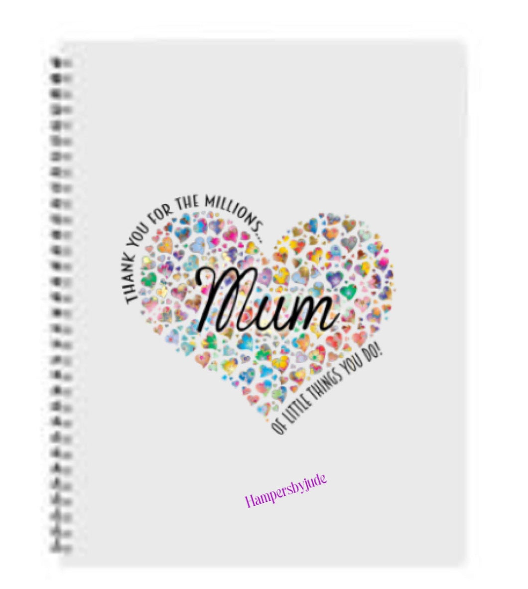 Mum note book