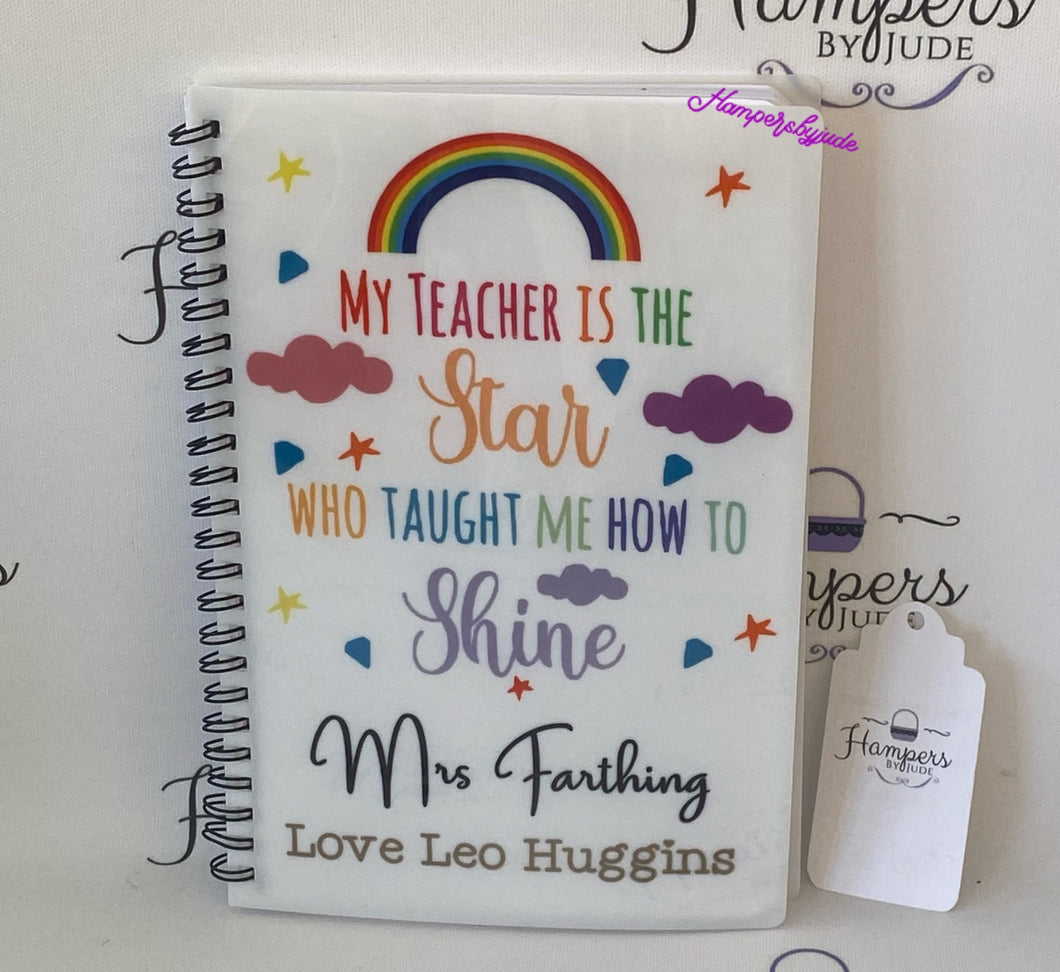 Special teacher notebook