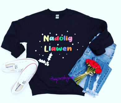 Nadolig llawen sweater