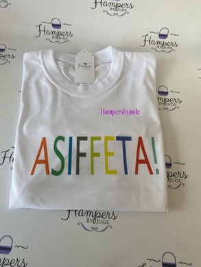 ASIFFETA welsh tshirt