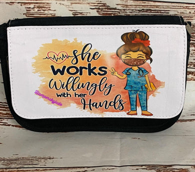 Personalised makeup bag pencil case