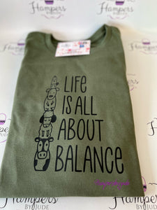 Life is all about balance