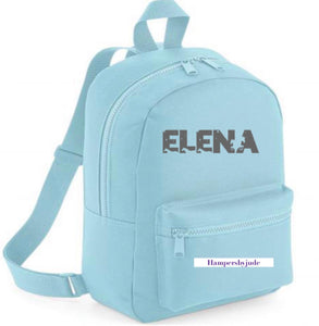 Personalised backpacks