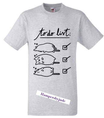 To do list tshirt