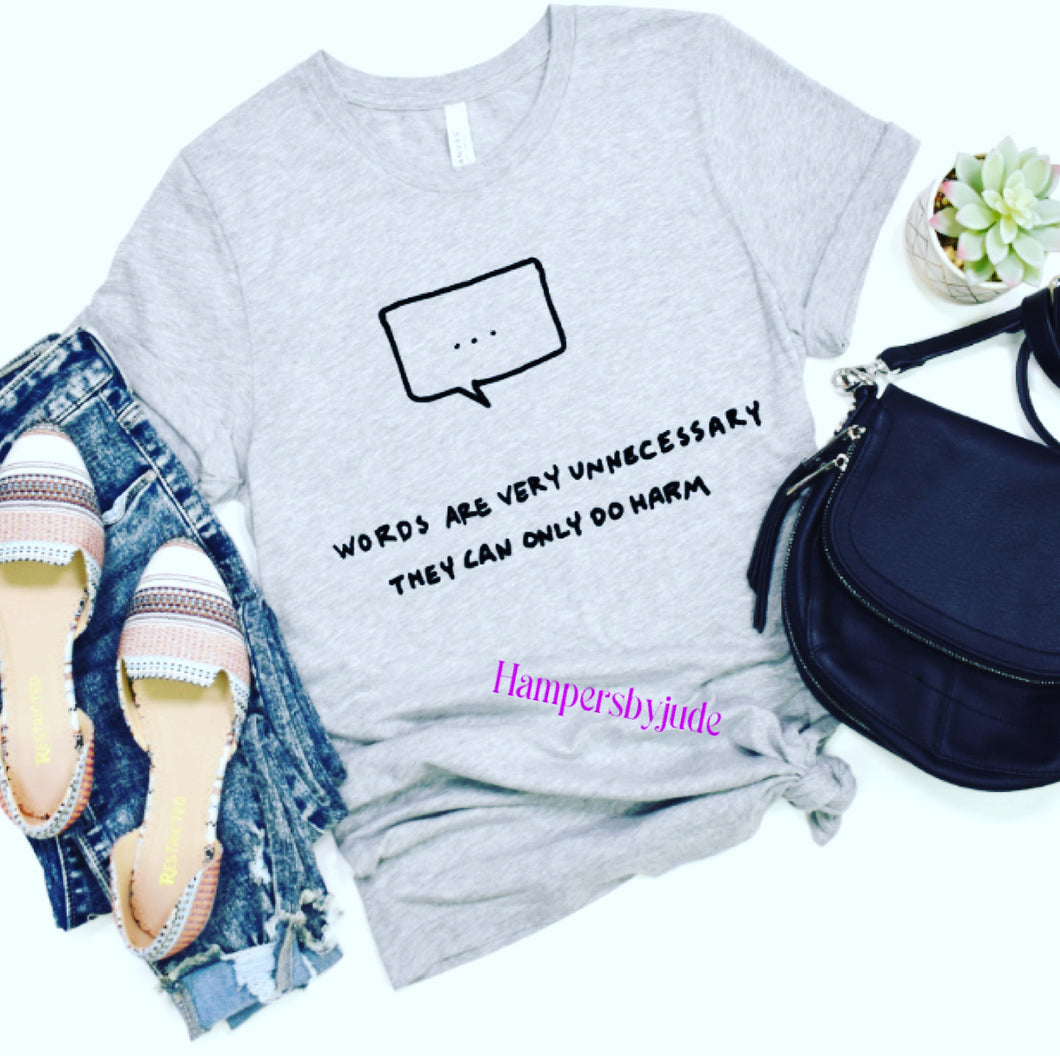 Words are very tshirt