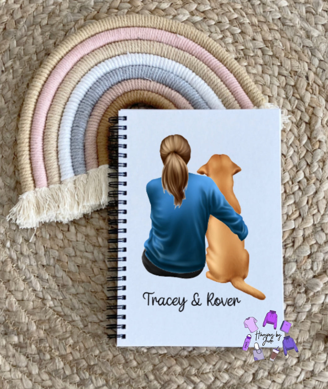 Dog and owner notebook