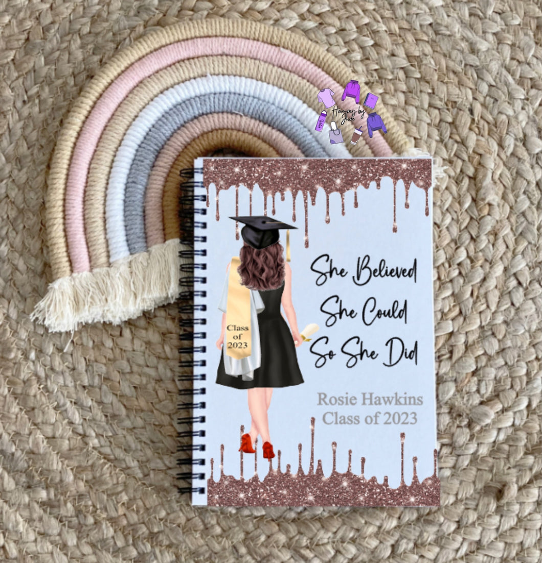 Graduation notebook