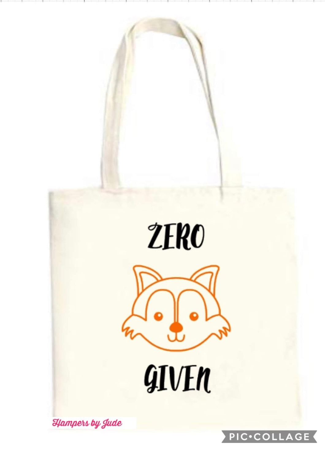 Zero fox given tote