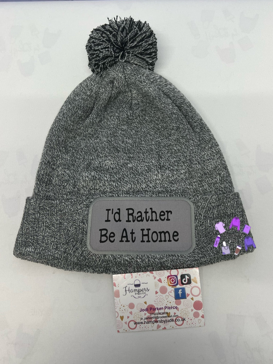 I’d rather be at home hat