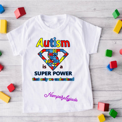 Autism superpower tshirt
