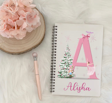 Nutcracker Christmas notebook