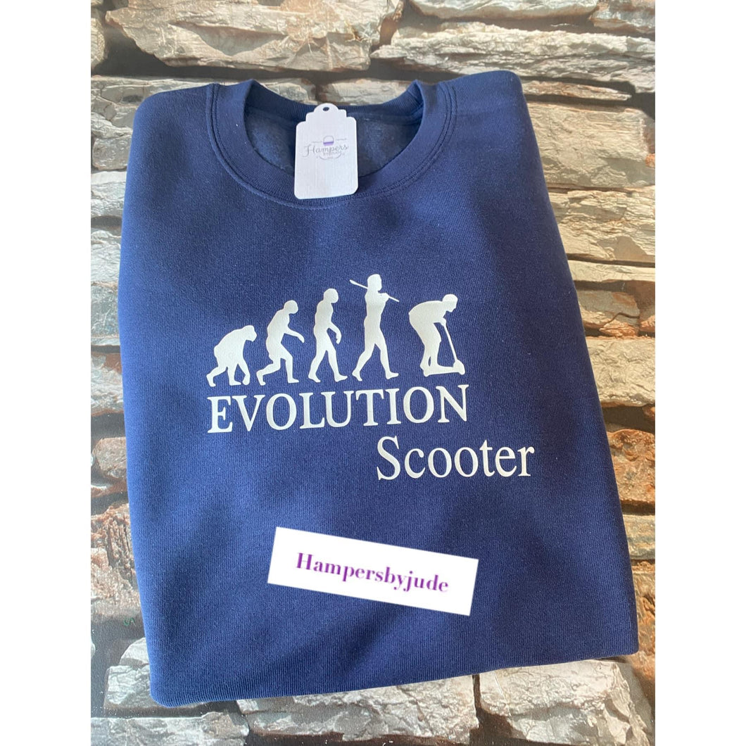 Evolution scooter sweater