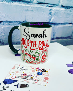 North Pole hot chocolate mug