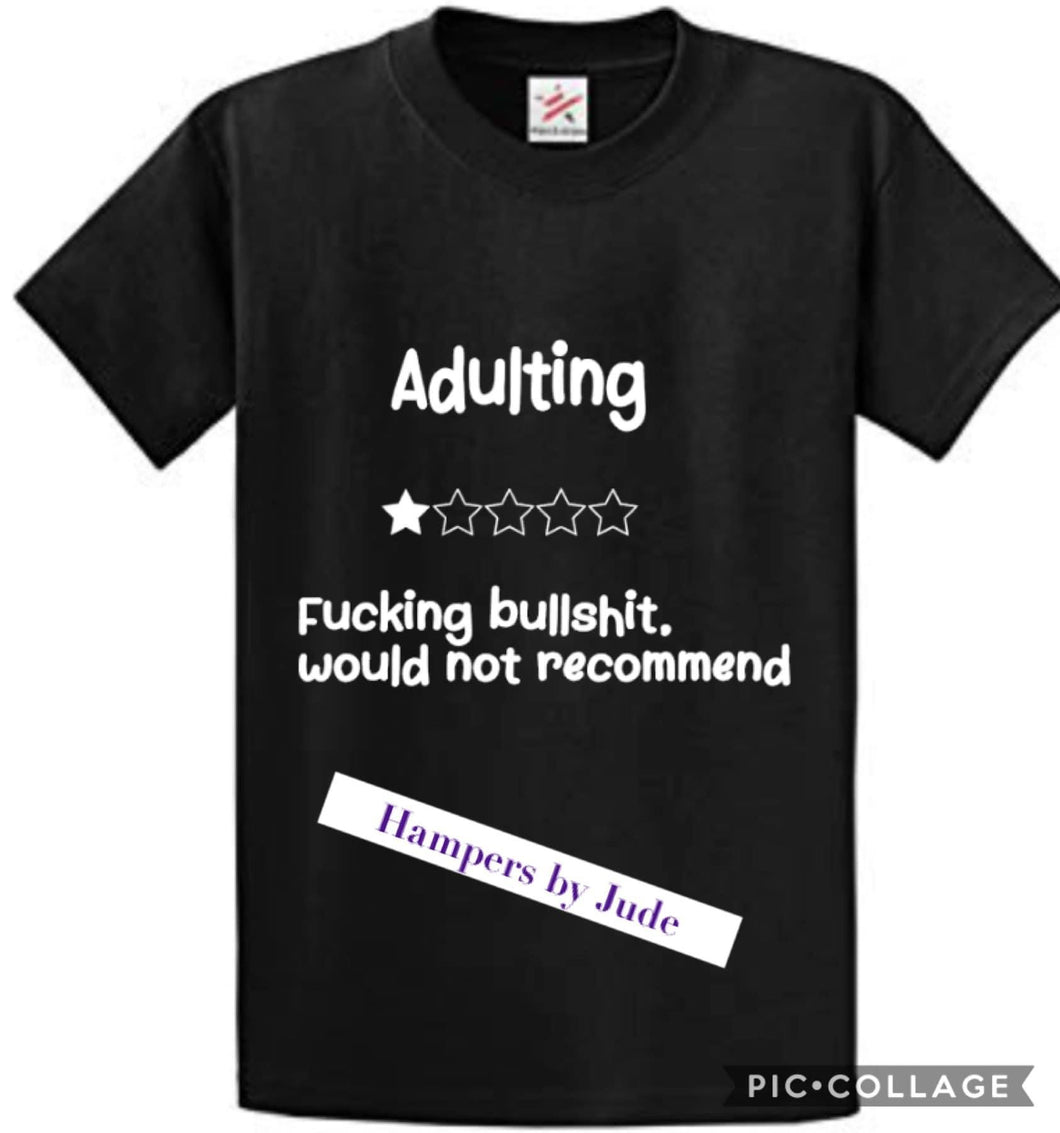 Adulting tshirt