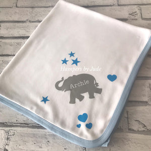 Personalised baby blanket