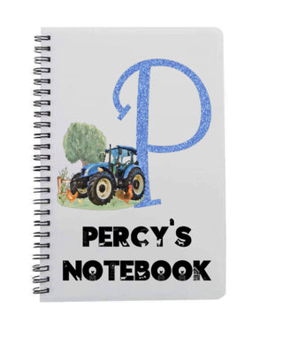 Tractor notebooks spiral