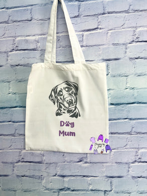 Dog mum tote