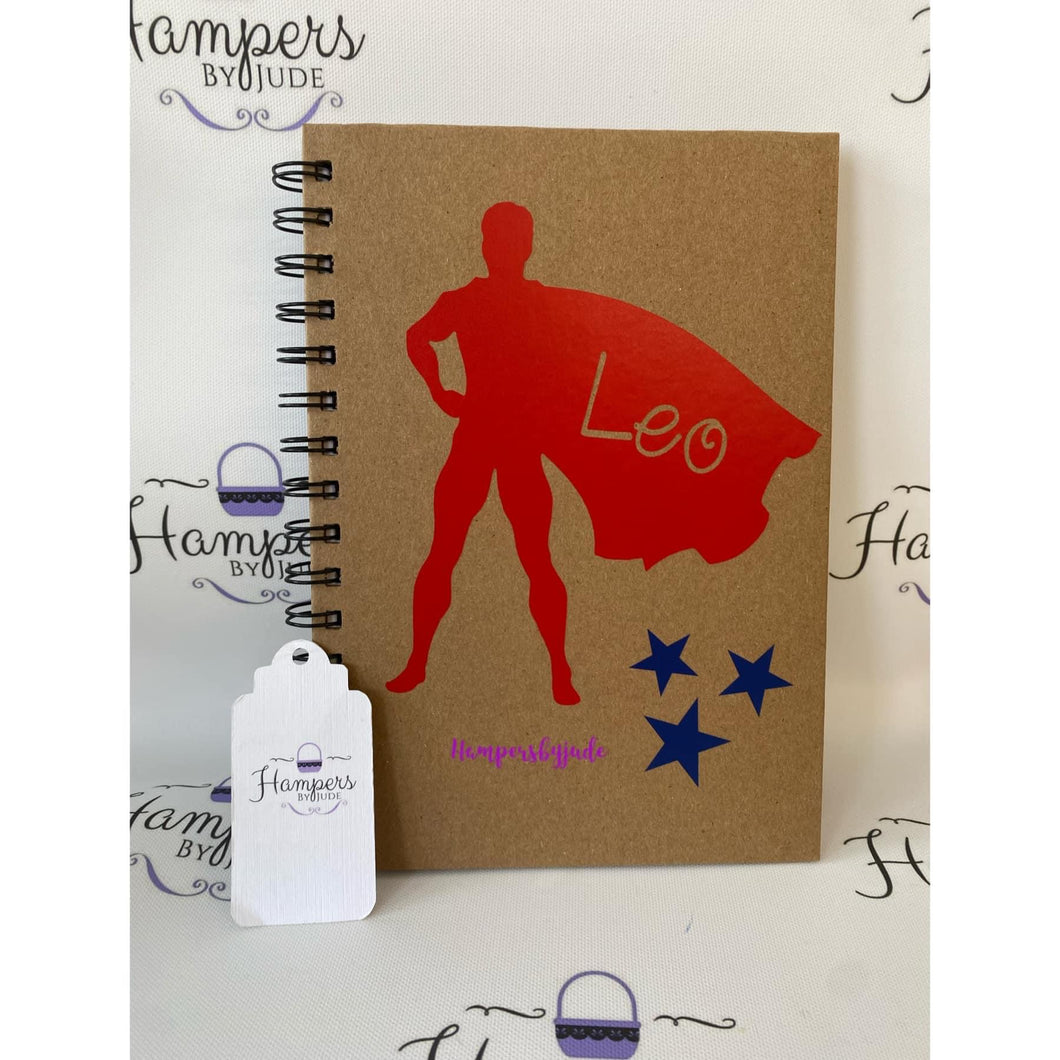 Superhero notebook