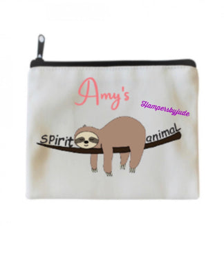 Personalised spirit animal purse