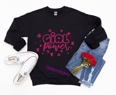 Girl power sweater