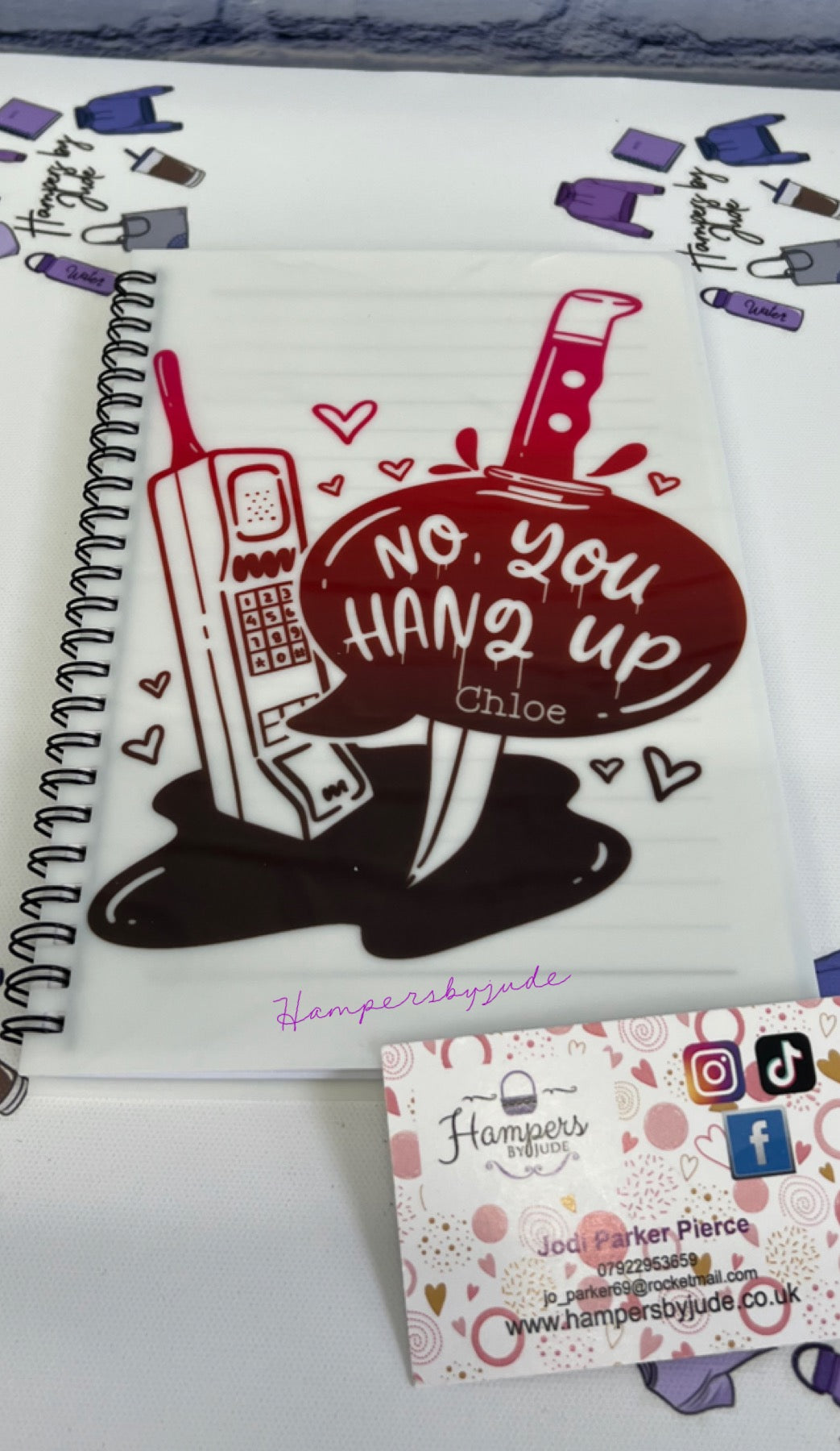 Hang up notebook