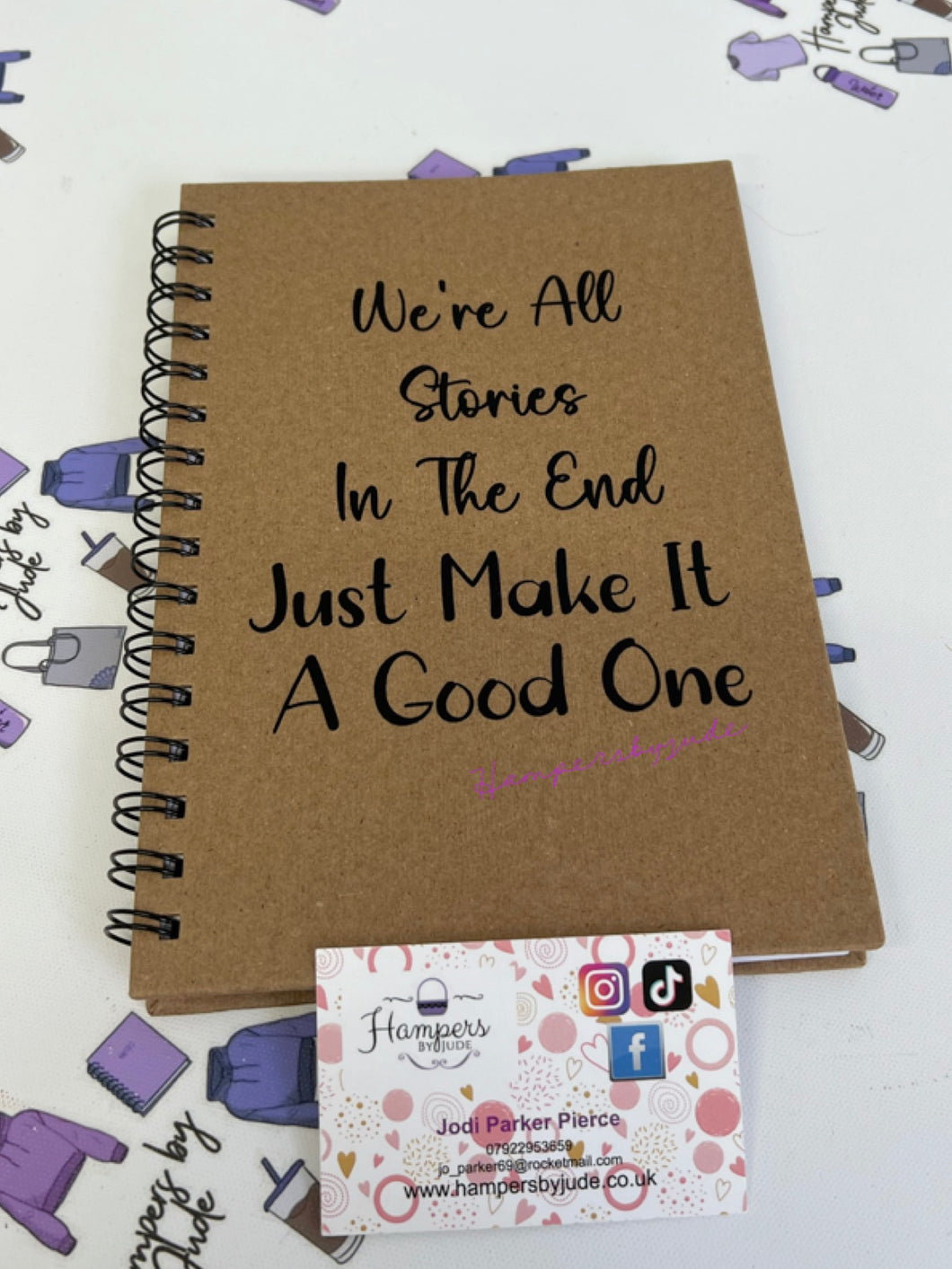 We’re all stories in the end notebook