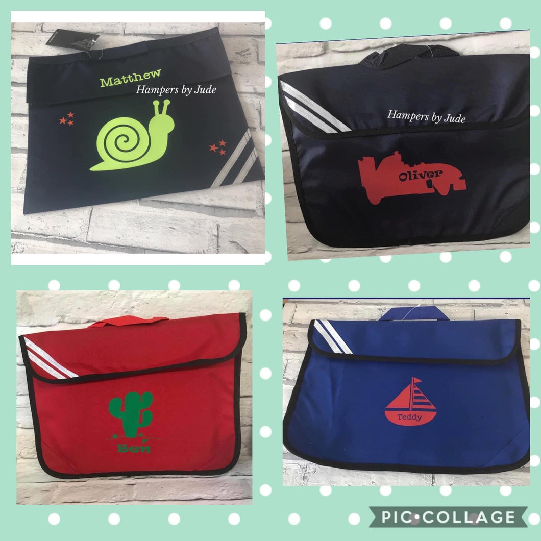 Personalised book bags