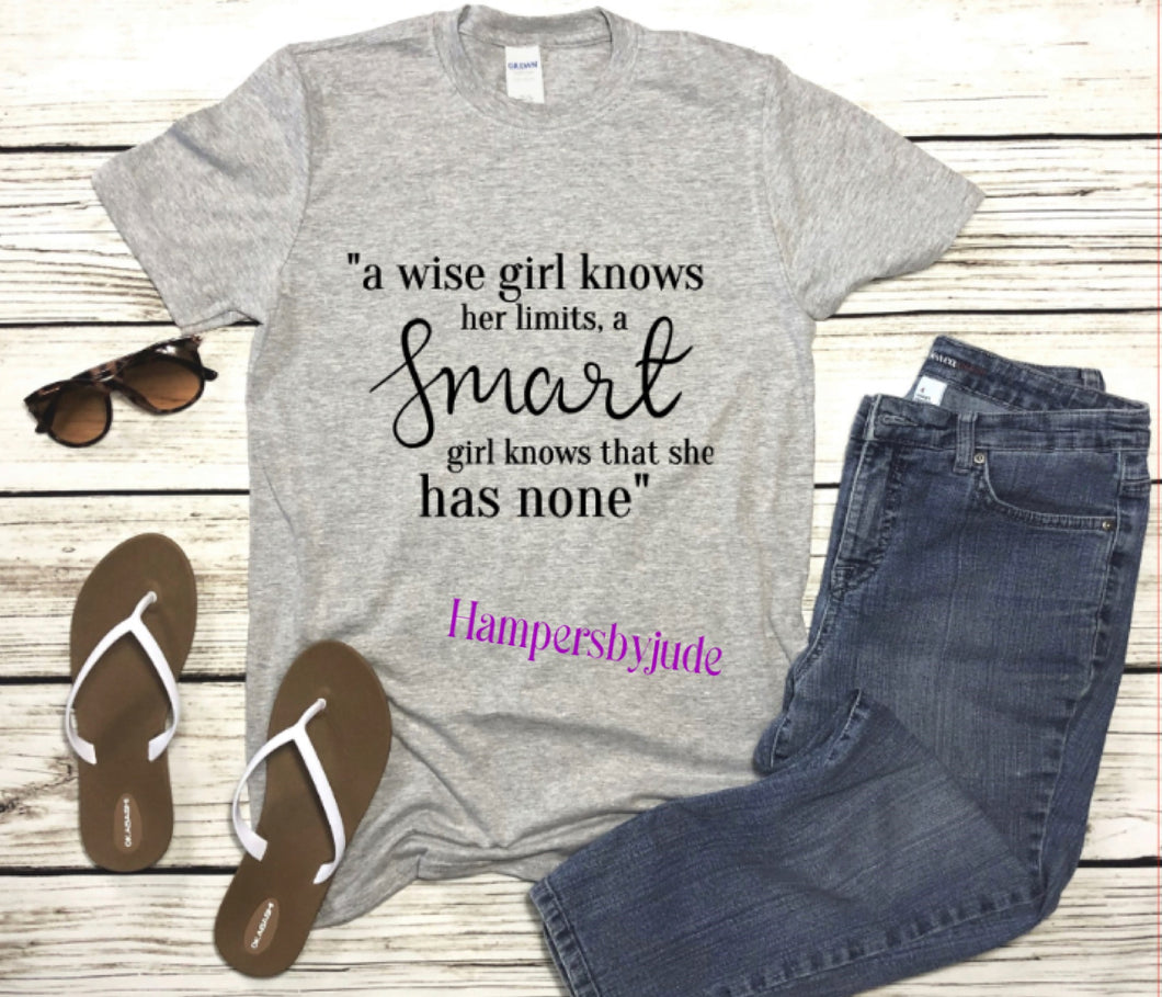 A wise girl tshirt