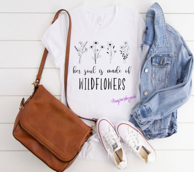 Wildflowers tshirt