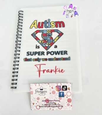 Autism is a super power notebook