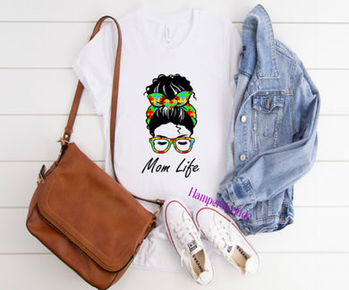 Autism mom life tshirt