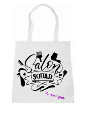 Salon squad tote bag