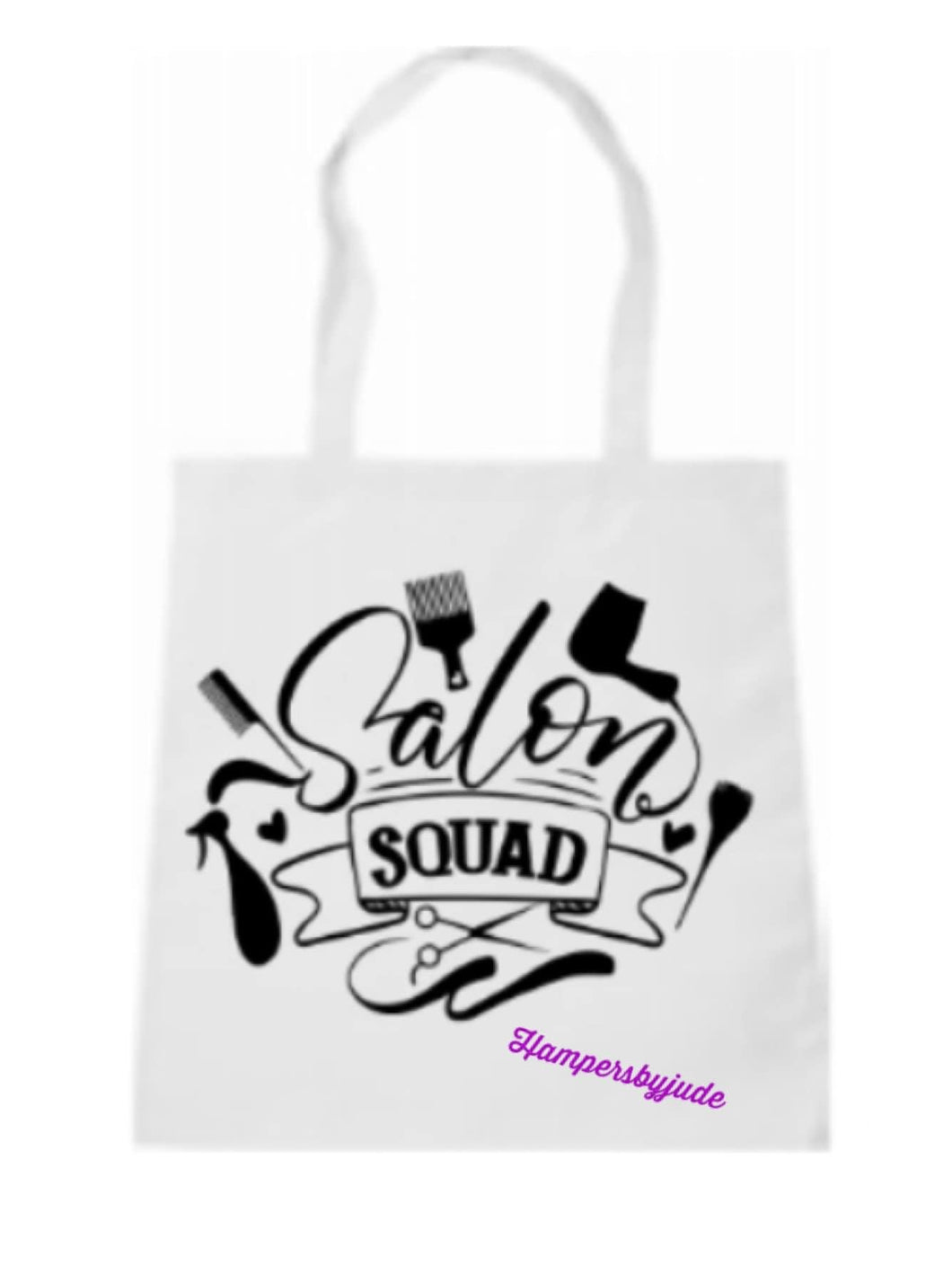 Salon squad tote bag