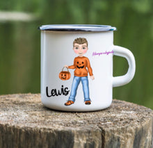 Load image into Gallery viewer, Halloween enamel cups