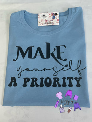 Make yourself a priority