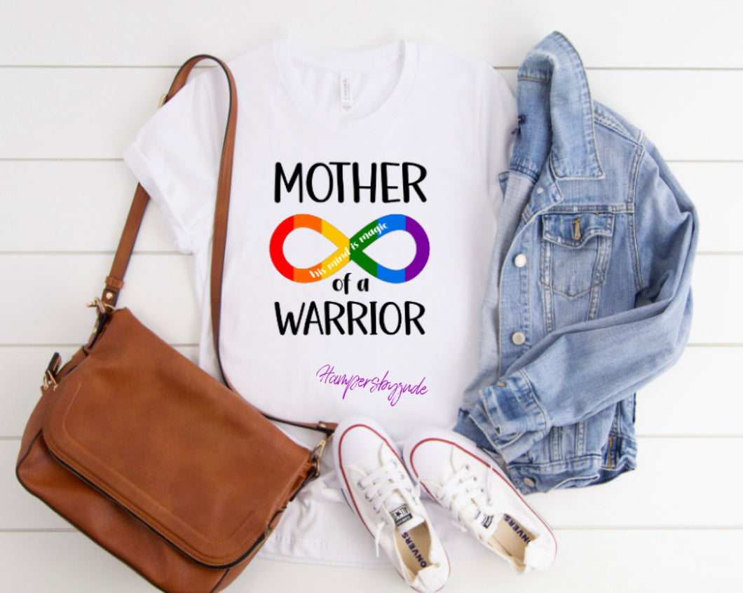 Mother of a warrior tshirt