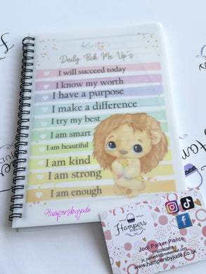 Daily pick me up notebook